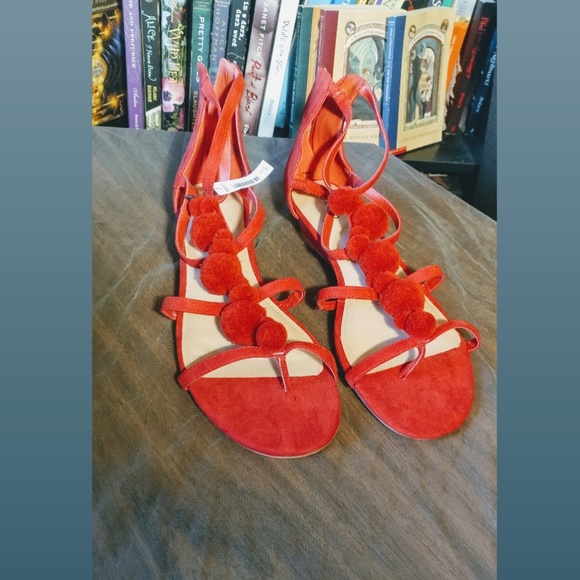 torrid Shoes - Torrid Red T-Strap Sandal
